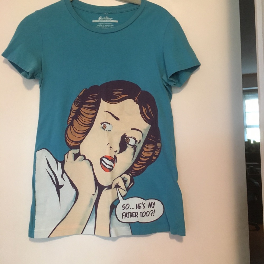 Women’s Novelty Star Wars T-Shirt Medium,  Used - Picture 2 of 4